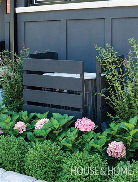 landscaping ideas to hide utility box